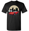 Vette C4 Cartoon Art T-shirt