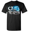 Vette C7 Cartoon Art T-shirt