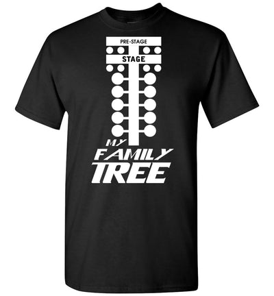 Drag racing Family Tree T-shirt