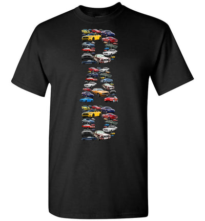 Mustang Art T-shirt - A Special Gift For Mustang Dads