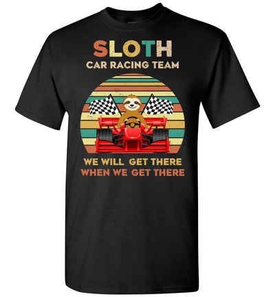 SLOTH CAR RACING TEAM T-SHIRT