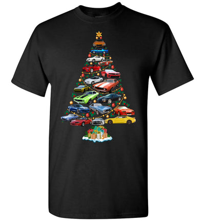 Camaro Christmas T-Shirt - Christmas Tree From All Camaros Special Style