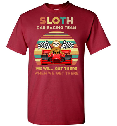 SLOTH CAR RACING TEAM T-SHIRT