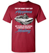 Mustang Art T-shirt - I Would Rather Be Miserable Inside My Mustang T-shirt