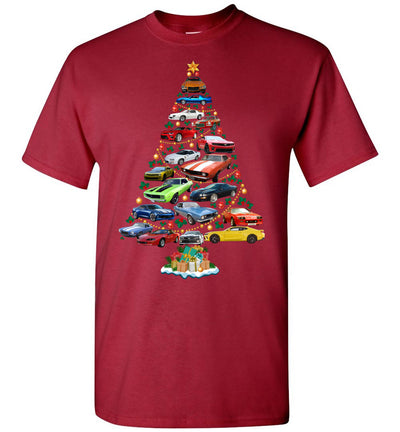 Camaro Christmas T-Shirt - Christmas Tree From All Camaros Special Style