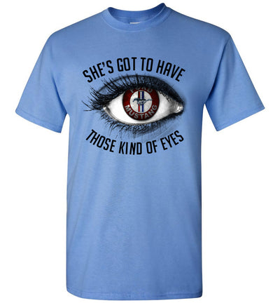 Mustang Art T-shirt - She's got to have Mustang Eyes T-shirt