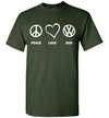 Peace, Love & Dub T-shirt