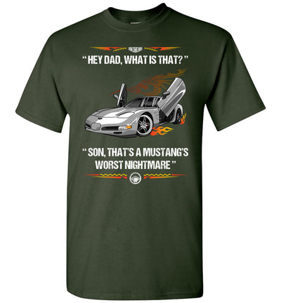 A Stang's Worst Nightmare Vette T-shirt