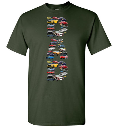 Mustang Art T-shirt - A Special Gift For Mustang Dads