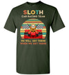 SLOTH CAR RACING TEAM T-SHIRT