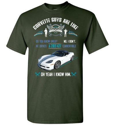 How Vette guys are like T-shirt