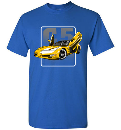 Vette C5 Cartoon Art T-shirt