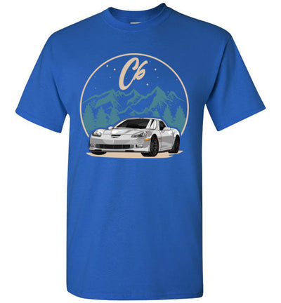 Vette C6 Cartoon Art T-shirt