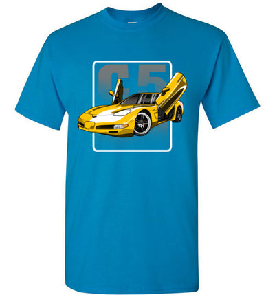 Vette C5 Cartoon Art T-shirt