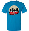 Vette C4 Cartoon Art T-shirt