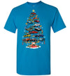 New Dodge Challenger Christmas T-shirt - Christmas Tree From All Dodge Challenger (Cartoon Version)