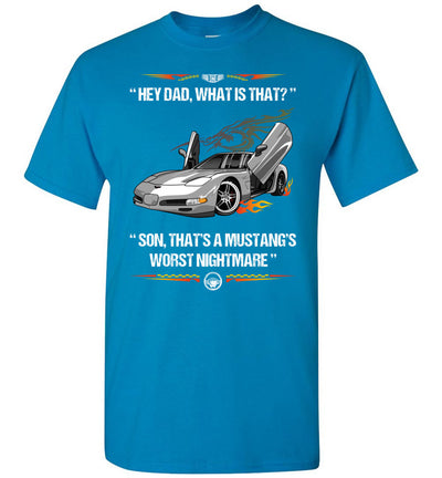 A Stang's Worst Nightmare Vette T-shirt