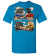 Dodge Challenger Art T-shirt - Dodge Challenger Is The Real King