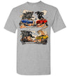 Dodge Challenger Art T-shirt - Dodge Challenger Is The Real King