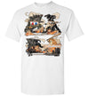 Dodge Challenger Art T-shirt - Dodge Challenger Is The Real King Logo Version