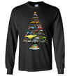 Dodge Challenger Christmas T-Shirt - Christmas Tree From All Dodge Challengers Decorated With Baubles