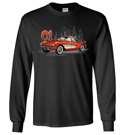 Vette C1 Cartoon Art T-shirt