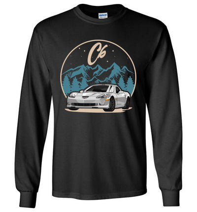 Vette C6 Cartoon Art T-shirt