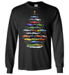 Dodge Challenger Christmas T-Shirt - Christmas Tree From All Dodge Challengers