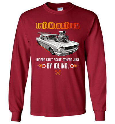 Mustang Art T-shirt - Ricers Cannot Scare Others Just By Idling T-shirt