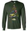 Dodge Challenger Christmas T-Shirt - Christmas Tree From All Dodge Challengers Decorated With Baubles