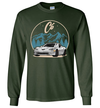 Vette C6 Cartoon Art T-shirt