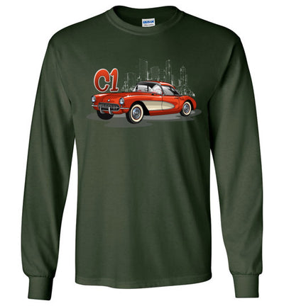 Vette C1 Cartoon Art T-shirt