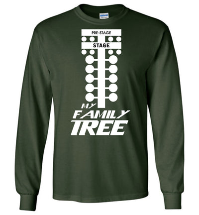 Drag racing Family Tree T-shirt