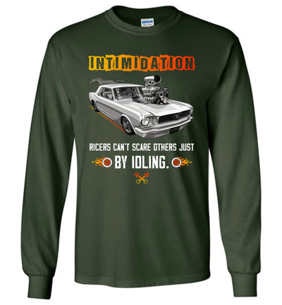 Mustang Art T-shirt - Ricers Cannot Scare Others Just By Idling T-shirt