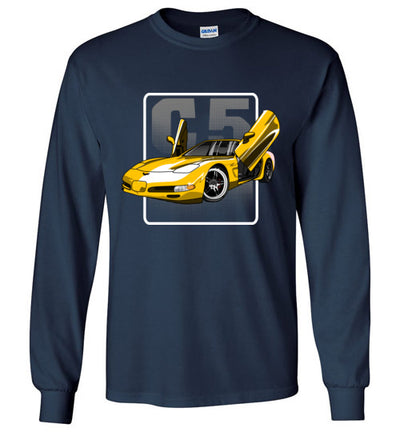 Vette C5 Cartoon Art T-shirt