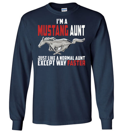 Mustang Aunt Much Faster T-shirt