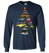 Dodge Challenger Christmas T-Shirt - Christmas Tree From All Dodge Challengers New Version