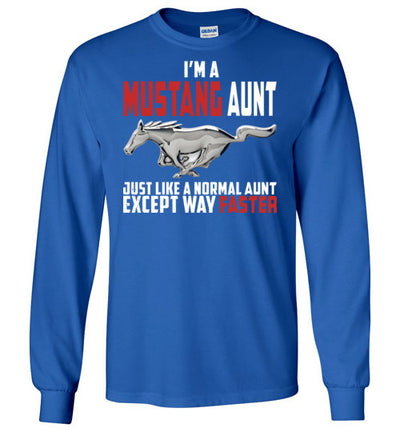 Mustang Aunt Much Faster T-shirt