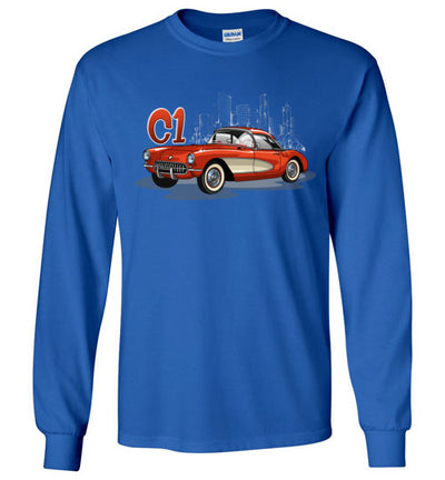 Vette C1 Cartoon Art T-shirt