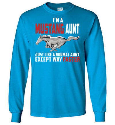 Mustang Aunt Much Faster T-shirt