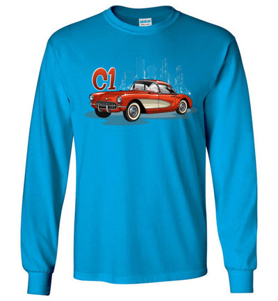 Vette C1 Cartoon Art T-shirt