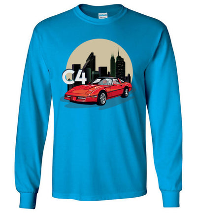 Vette C4 Cartoon Art T-shirt