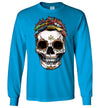 Dodge Challenger Art T-shirt - Halloween Stylized Skull From Dodge Challengers Colorful Version