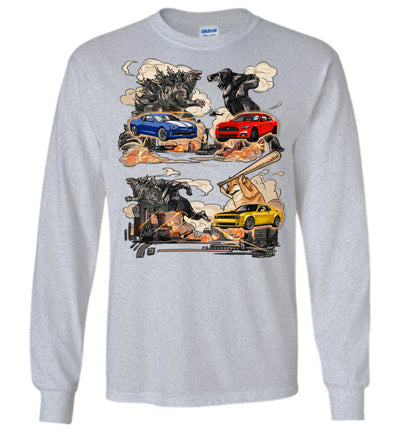 Dodge Challenger Art T-shirt - Dodge Challenger Is The Real King