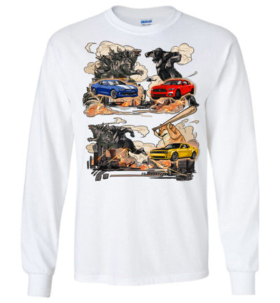 Dodge Challenger Art T-shirt - Dodge Challenger Is The Real King