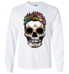 Dodge Challenger Art T-shirt - Halloween Stylized Skull From Dodge Challengers Colorful Version