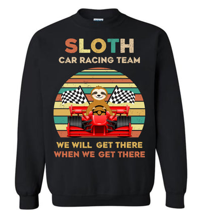 SLOTH CAR RACING TEAM T-SHIRT