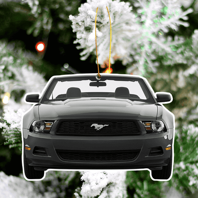 Mustang Christmas Tree Decoration Hanging Ornament Set New Version