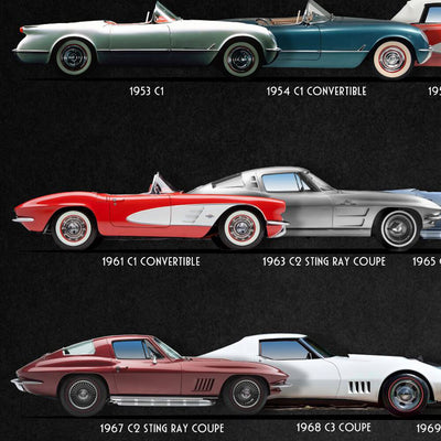 Vette Collection Wall Poster