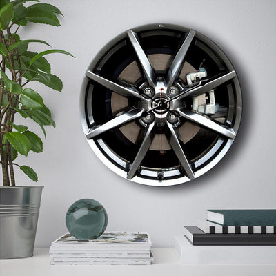 Miata MX5 Steering Wheel Wall Clock